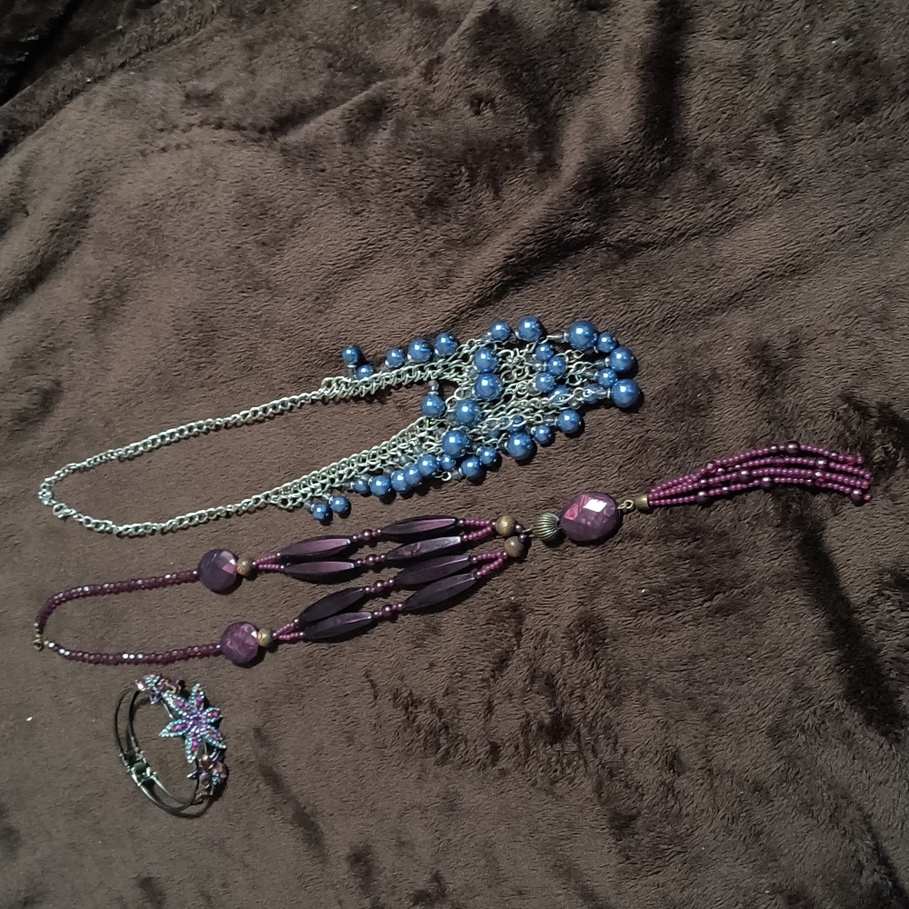 Gorgeous Purple And Blue Jewelry Bundle